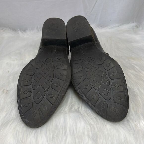 Earth Peak Peru Sundown Brown Leather Booties Sz 10 - Picture 7 of 7